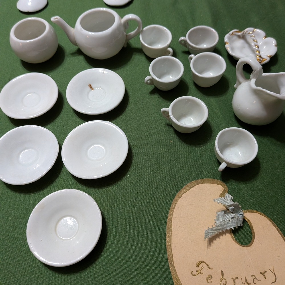 Antique Doll Tea Set